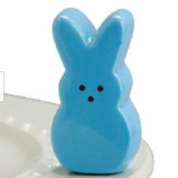 Nora Fleming Other - Nora Fleming Blue Peep Mini New with Tag Bunny Rabbit